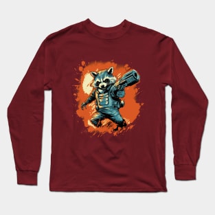 Rocket Raccoon Long Sleeve T-Shirt